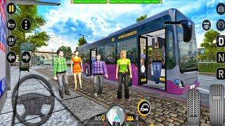 Bus Simulator: EVO - Mobile Gameplay Long Route City Bus Driving 3D Driver Game - Android Gameplay