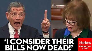 WATCH: John Barrasso Promises To Kill Any Bills Affecting Minnesota After Tina Smith Blocks His Bill