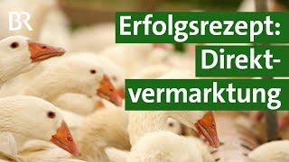 Mehrgenerationen-Bauernhof mit Eier-Vermarktung und Schlachthaus für Geflügel  | Unser Land | BR