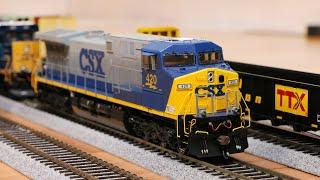 Athearn CSX AC4400CW HO Scale Unboxing