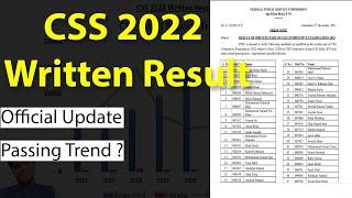 CSS 2022 Written Result | Ghulam Murtaza Dahar