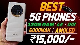 12+256GB, 6000mAh | Top Best 5G Mobile Under 15000 In India November 2024 | Best Phone Under 15k