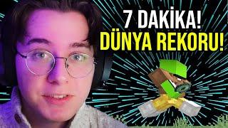 Minecraft 7 DK Dünya Rekoru Kırıldı! (2023) - Doğukan Adal İzliyor