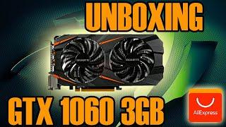 COMPREI MINHA GTX 1060 3GB DO ALIEXPRESS !! UNBOXING