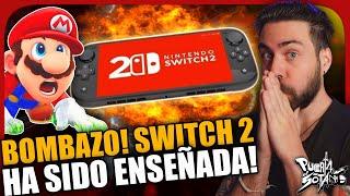 BOMBAZO! NINTENDO SWITCH 2 ha sido MOSTRADA! Todos los detalles que HAN COMPARTIDO!