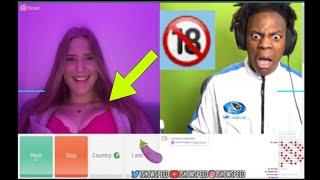 ishowspeed  pulls 15 year old girl in Omegle