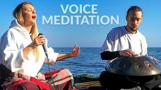 Voice Meditation #50  HANDPAN 2 hours music | Pelalex Hang Drum Music For Meditation | YOGA Music