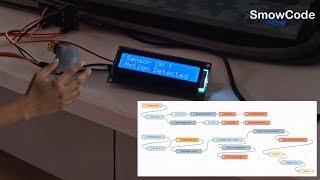 Motion Sensor | Project Tutorial on ESP32 using Smowcode