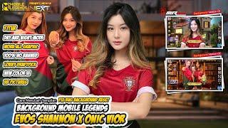 2 Versi Background ML Evos Shannon x Onic Vior Tema Portugal Piala Dunia 2022