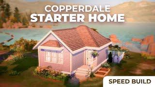 The Sims 4 SPEED BUILD | Copperdale Starter Home