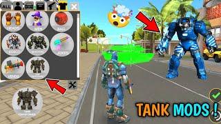 Secret New Mods Transformer Tank In Rope Hero Cheat Mod New Gaming Video