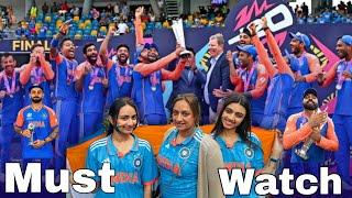  India Vs SA (Final) ● Live Screening At London UK  World Cup 2024 ● We Win   Emotional