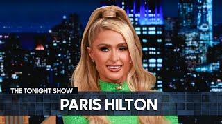 Paris Hilton Surprises Tonight Show Audience Members By Giving Them Their Own NFTs | Tonight Show