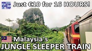 MALAYSIA'S JUNGLE SLEEPER TRAIN / €10 FOR 16 HOURS FROM SINGAPORE TO THAILAND