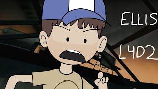 Left 4 Dead 2: Ellis Voice lines Animated