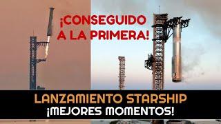 ¡LOS MEJORES MONENTOS! Quinto Lanzamiento Starship