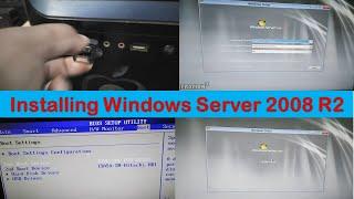 Installing Windows Server 2008 R2