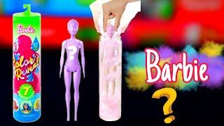 Colour Reveal Barbie Doll- Peephole View Toys