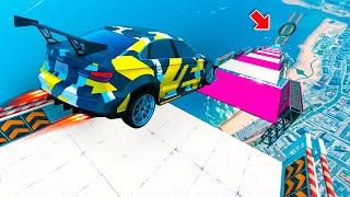 The ULTIMATE GTA 5 Mega Ramp Challenge !