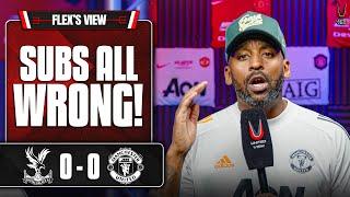 Bruno Stunk The Place Out! | Crystal Palace 0-0 Man United | Flex's View