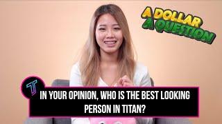 "The Most Good Looking Guy in Titan is" - Vicky