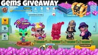 Zooba Giveaway Gems All Character Squad Lizzy Louie Ollie Paco Extra Event Game