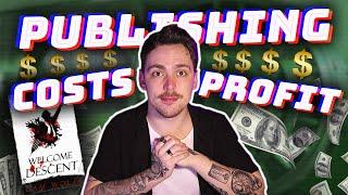 how much $$$ I made & spent self-publishing my book