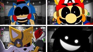 Five Nights at Sonic's 2 Reopened | ALL JUMPSCARES