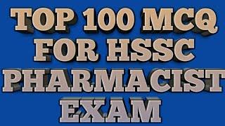 IMPORTANT QUESTION FOR HSSC PHARMACIST EXAM#TEST PAPER FOR STATE PHARMACIST EXAM#GPAT#ESIC#CRPF#CGHS