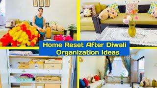 Home Reset & Organization After Festivals/Ideas to Organize and Store Decor Items/How 2 Clean Brass.