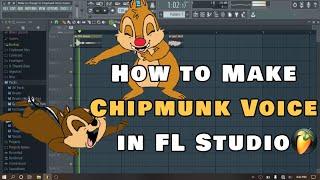 How to Make Chipmunk Voice in FL Studio - Funny Voice