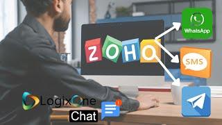 L1 Chat Demo - WhatsApp, SMS and Telegram Omnichannel chat for Zoho CRM.