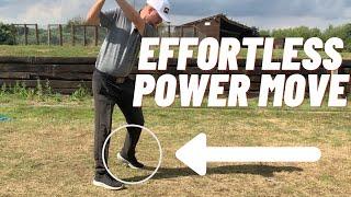 DO THIS ONE SIMPLE MOVE TO CREATE EFFORTLESS POWER TO YOUR GOLF SWING