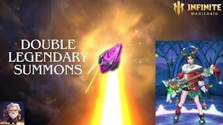 IMR Infinite Magicraid Double Legendary Summons on a decent banner