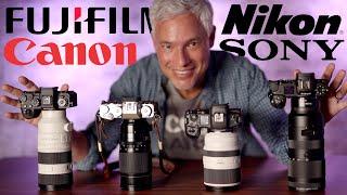 Canon RF 70-200 f2.8 vs Nikon 70-200 f/2.8S vs Sony 70-200 f2.8 GM II vs Fujifilm XF50-140 f2.8