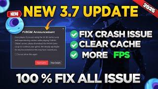 100%gameloop crush issue fixed & lag issue fixed  | 3.7 update | pubgmobile #pubgmobile #lagfix