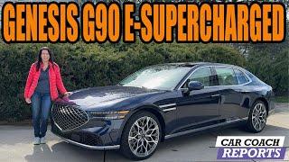 2024 Genesis G90 E-Supercharged Review It's A $100,000 Rolls-Royce