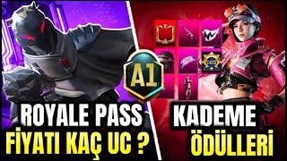 A1 ROYALE PASS | A1 ROYALE PASS KAÇ UC OLACAK | A1 RP KADEME ÖDÜLLERİ | C4S12 | A1 RP | PUBG MOBILE