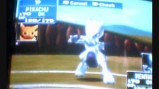 Pikachu vs Mewtwo (Pokemon Stadium)