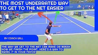 GET TO THE NET - The most underused transition skill