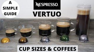 Nespresso Vertuo Cup Sizes