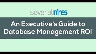 An Executive's Guide to Database Management ROI - Severalnines