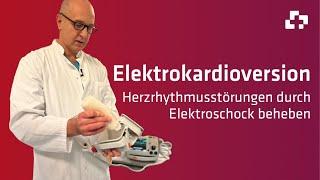 Schlaganfall durch Elektroschock verhindern - Elektrokardioversion hilft bei Herzrhythmusstörungen