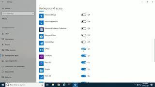 Background Apps  Disable Windows 10