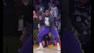 LEBRON DANCING TO WATCH THIS LIL UZI #shorts