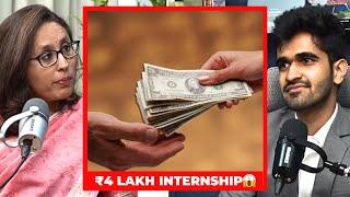 ₹4 Lakh Internship In Second Year (USA )!! | Kushal Lodha Clips