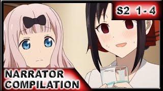 Kaguya Sama Love is War  Narrator Compilation || Season 2 DUB (Episode 1-4)