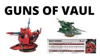 D-Cannons Look Fearsome! Eldar Support Weapons and Night Spinner Leaks