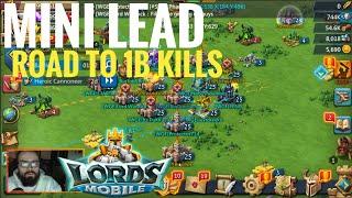 QUICK KILLS WITH WGE AND MINI LEAD SLEEPY CHA - Lords Mobile