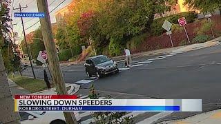 Drivers continue speeding on Durham's Roxboro Street